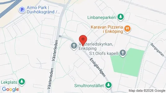 Apartments for rent i Enköping - kort over placeringen