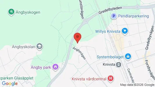 Apartments for rent i Knivsta - kort over placeringen