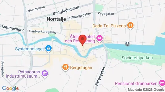 Apartments for rent i Norrtälje - kort over placeringen