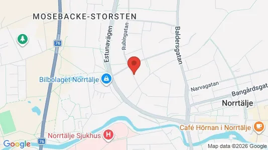 Apartments for rent i Norrtälje - kort over placeringen