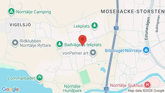 Apartments for rent i Norrtälje - kort over placeringen