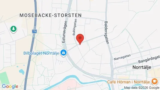 Apartments for rent i Norrtälje - kort over placeringen