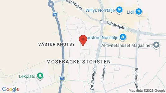 Apartments for rent i Norrtälje - kort over placeringen
