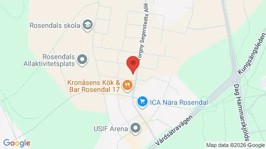 Apartments for rent i Uppsala - kort over placeringen