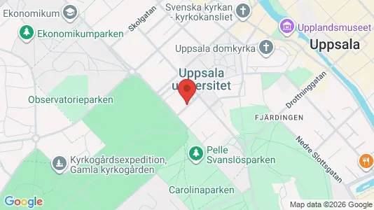 Apartments for rent i Uppsala - kort over placeringen