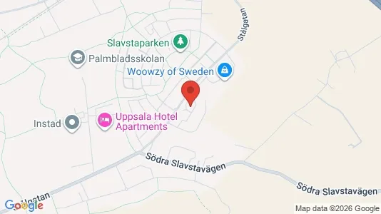 Apartments for rent i Uppsala - kort over placeringen