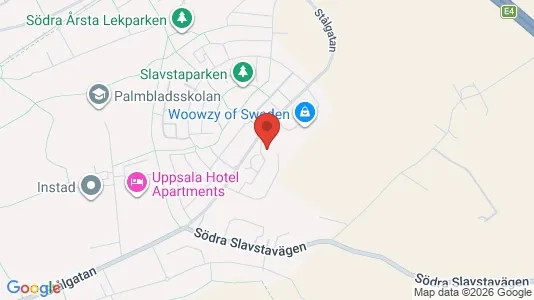 Apartments for rent i Uppsala - kort over placeringen
