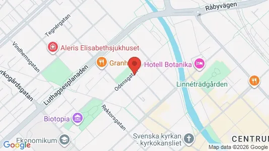 Apartments for rent i Uppsala - kort over placeringen