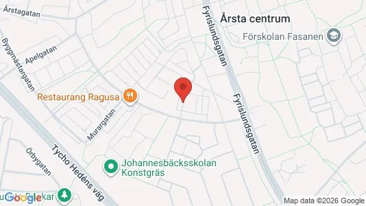 Apartments for rent i Uppsala - kort over placeringen