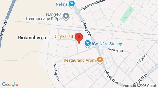 Apartments for rent i Uppsala - kort over placeringen