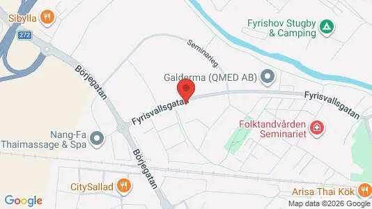 Apartments for rent i Uppsala - kort over placeringen