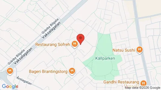 Apartments for rent i Uppsala - kort over placeringen