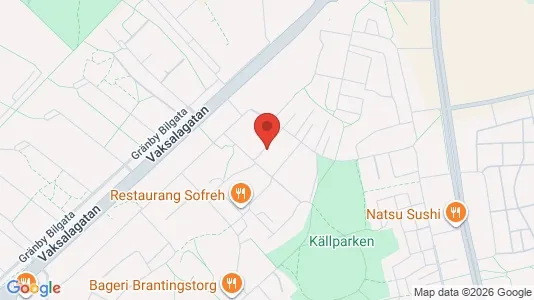 Apartments for rent i Uppsala - kort over placeringen