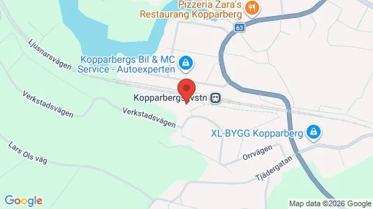 Apartments for rent i Ljusnarsberg - kort over placeringen