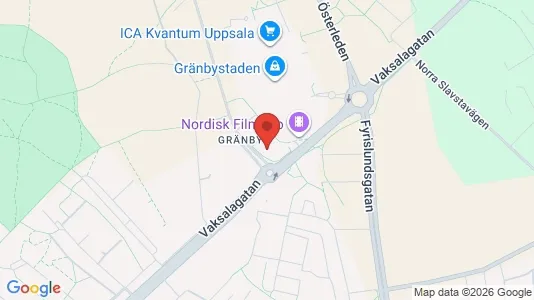 Apartments for rent i Uppsala - kort over placeringen