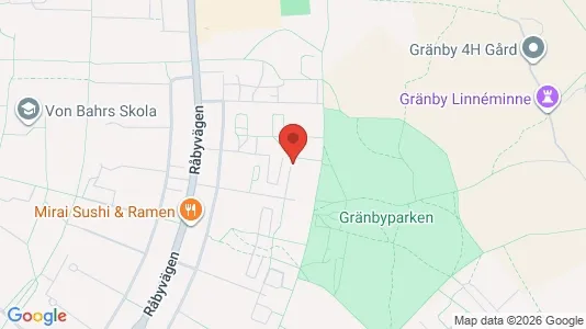 Apartments for rent i Uppsala - kort over placeringen