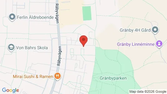 Apartments for rent i Uppsala - kort over placeringen