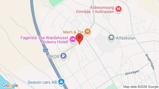 Apartments for rent i Fagersta - kort over placeringen