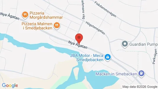 Apartments for rent i Smedjebacken - kort over placeringen