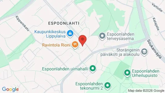 Apartments for rent i Espoo - kort over placeringen