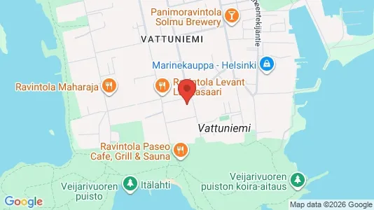 Apartments for rent i Helsinki Eteläinen - kort over placeringen