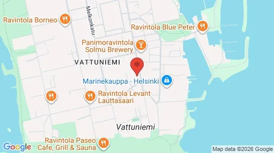 Apartments for rent i Helsinki Eteläinen - kort over placeringen