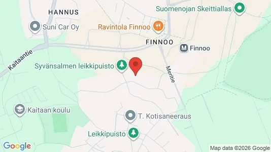 Apartments for rent i Espoo - kort over placeringen