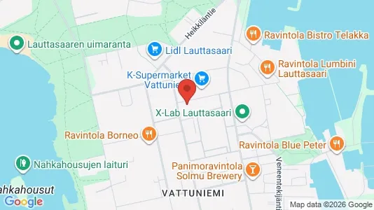 Apartments for rent i Helsinki Eteläinen - kort over placeringen