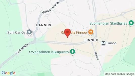 Apartments for rent i Espoo - kort over placeringen