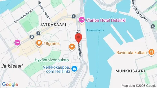 Apartments for rent i Helsinki Eteläinen - kort over placeringen