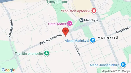 Apartments for rent i Espoo - kort over placeringen