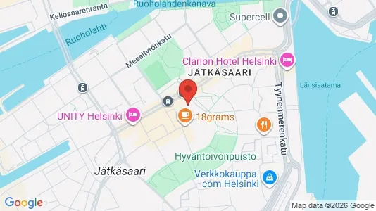 Apartments for rent i Helsinki Eteläinen - kort over placeringen