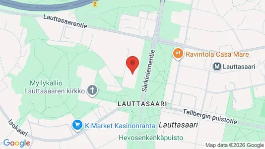 Apartments for rent i Helsinki Eteläinen - kort over placeringen