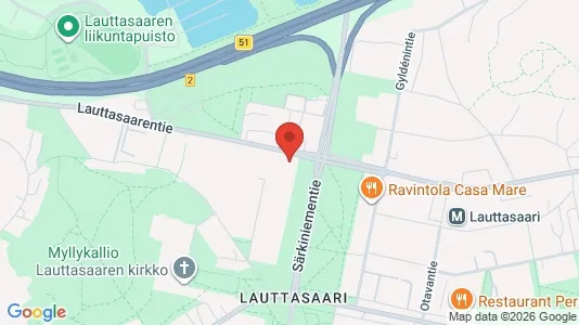 Apartments for rent i Helsinki Eteläinen - kort over placeringen