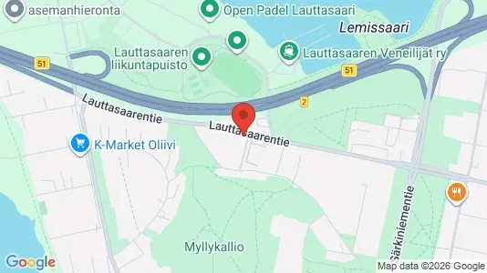 Apartments for rent i Helsinki Eteläinen - kort over placeringen