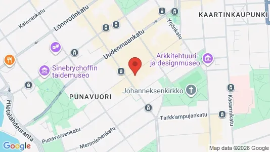 Apartments for rent i Helsinki Eteläinen - kort over placeringen
