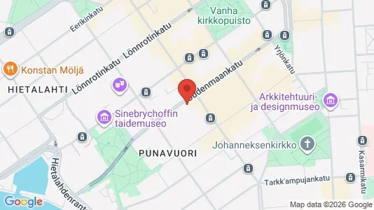 Apartments for rent i Helsinki Eteläinen - kort over placeringen