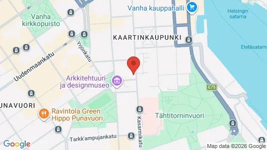 Apartments for rent i Helsinki Eteläinen - kort over placeringen