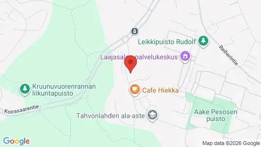 Apartments for rent i Helsinki Kaakkoinen - kort over placeringen