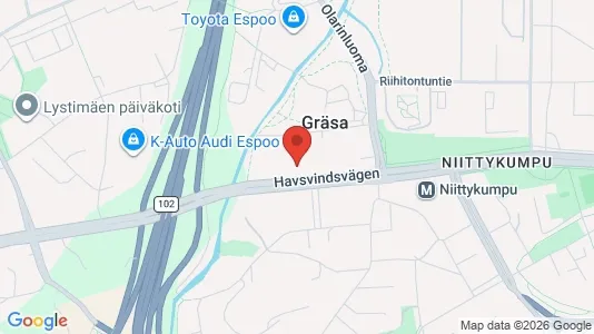 Apartments for rent i Espoo - kort over placeringen