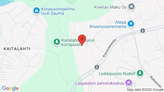 Apartments for rent i Helsinki Kaakkoinen - kort over placeringen