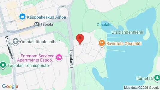 Apartments for rent i Espoo - kort over placeringen