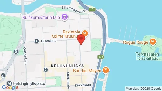 Apartments for rent i Helsinki Eteläinen - kort over placeringen