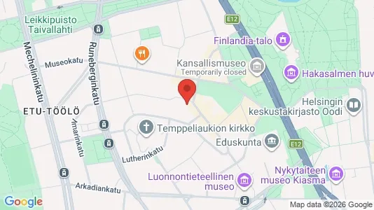 Apartments for rent i Helsinki Eteläinen - kort over placeringen