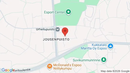 Apartments for rent i Espoo - kort over placeringen