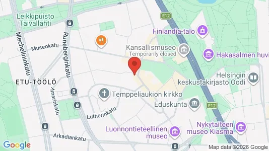 Apartments for rent i Helsinki Eteläinen - kort over placeringen