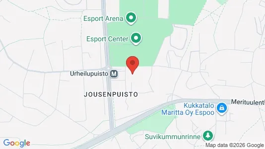 Apartments for rent i Espoo - kort over placeringen