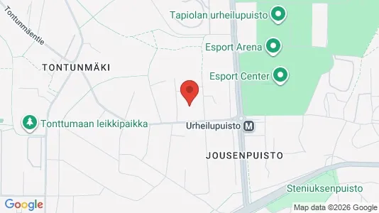 Apartments for rent i Espoo - kort over placeringen