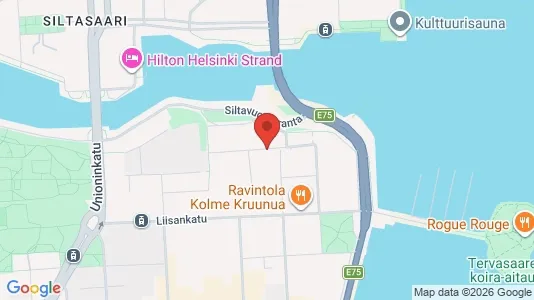 Apartments for rent i Helsinki Eteläinen - kort over placeringen