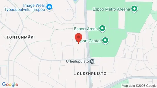 Apartments for rent i Espoo - kort over placeringen